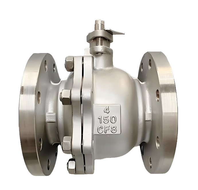 High-pressure floating ball valve