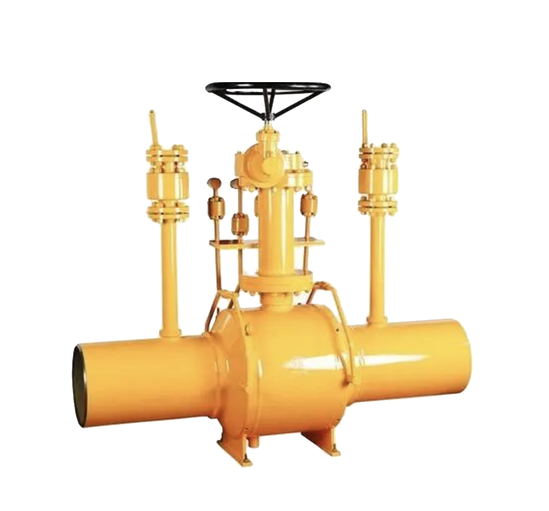 High-pressure floating ball valve